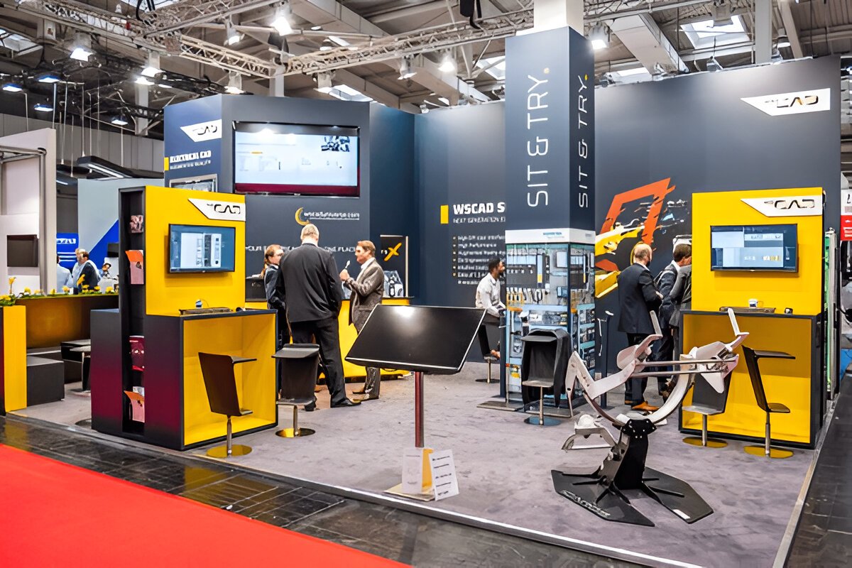 Best exhibition stall designer & custom booth contractors for trade shows