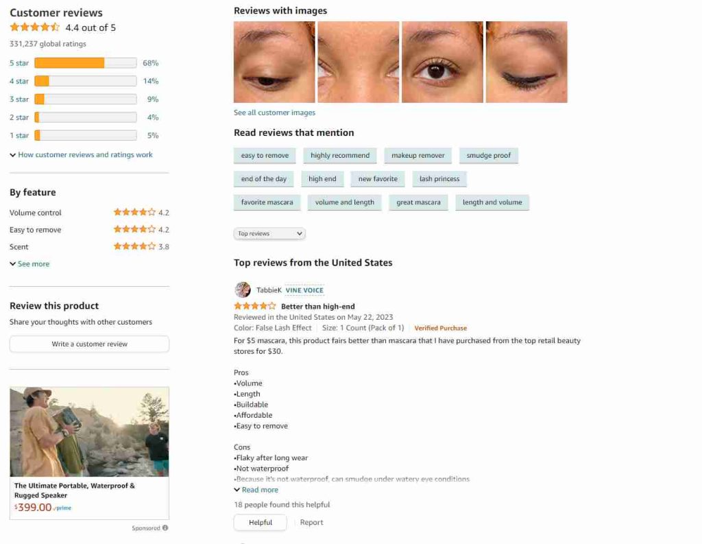 Amazon.com _ essence _ Lash Princess False Lash Effect Mascara _ Gluten & Cruelty Free _ Beauty & Pe_11zon