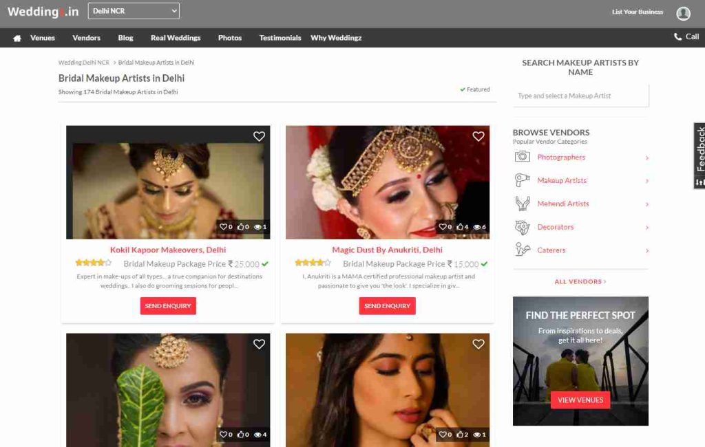 Bridal Makeup Artists in Delhi _ Wedding Makeup Artists _ WeddingZ (1)_11zon