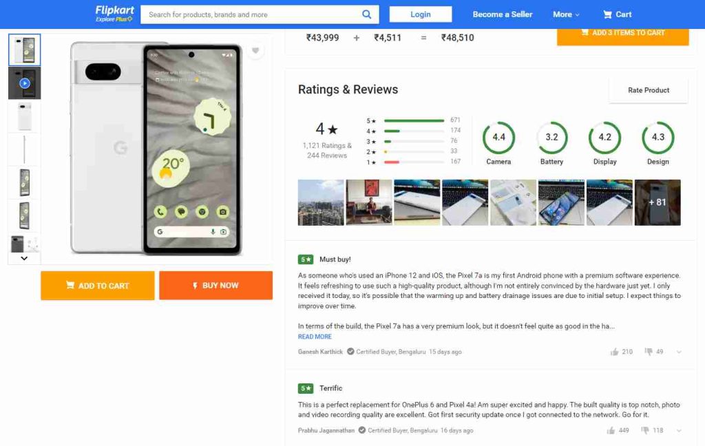 Google Pixel 7a ( 128 GB Storage, 8 GB RAM ) Online at Best Price On Flipkart.com (1)_11zon